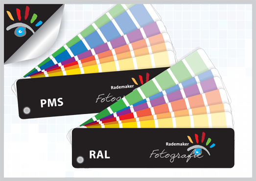 RAL en PMS kleurensysteem Mark Rademaker Fotografie Assen